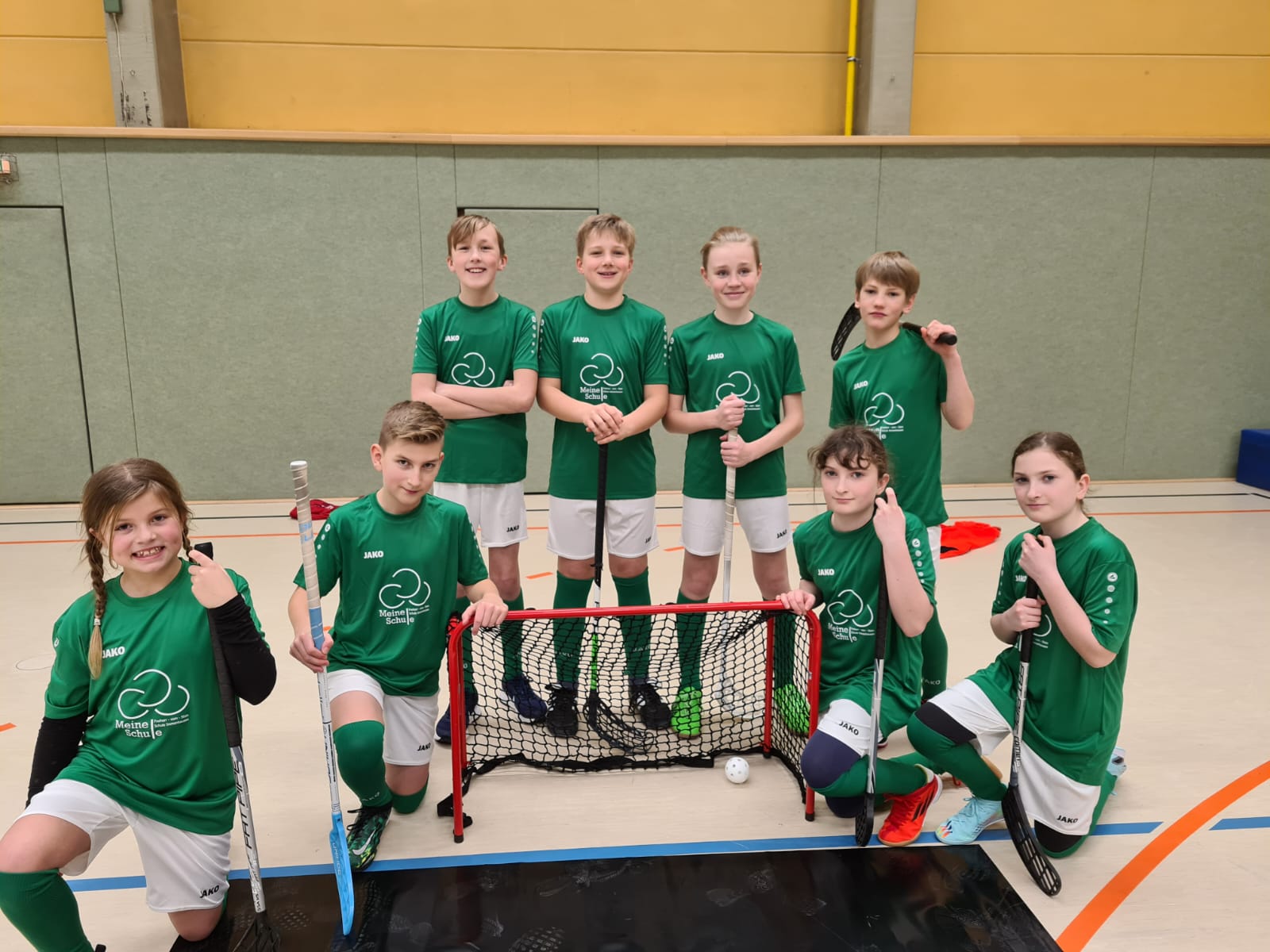 „Jugend trainiert für Olympia“ Floorball 2. Platz FreiherrvomStein